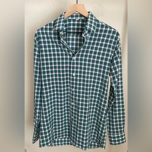 Mens State and Liberty dress shirt - extreme stretch! Made to order shirt.